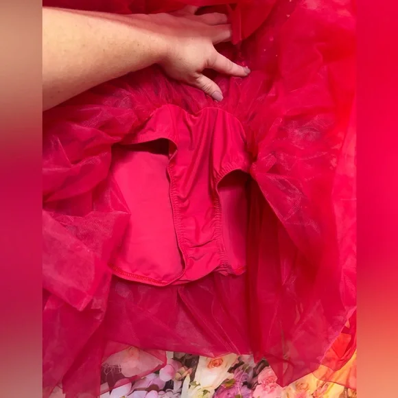 Weissman Rainbow Sequin Kids Dance Dress - Picture 6 of 16